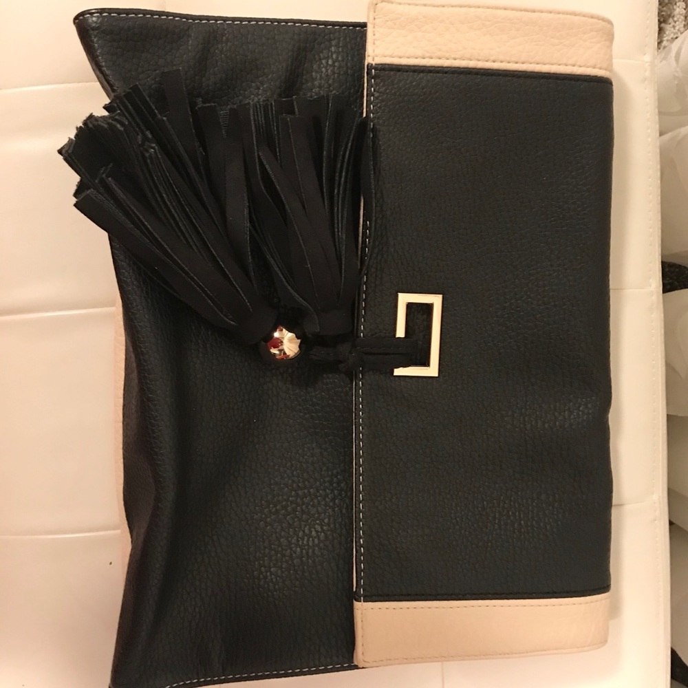 Duex Lux Crossbody/Clutch with Tassels